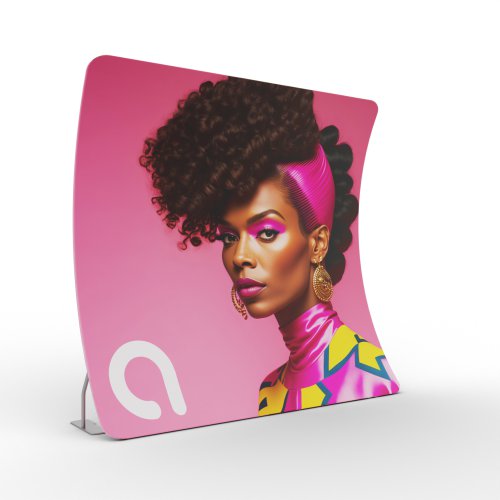 Ścianka tekstylna Tube BEND