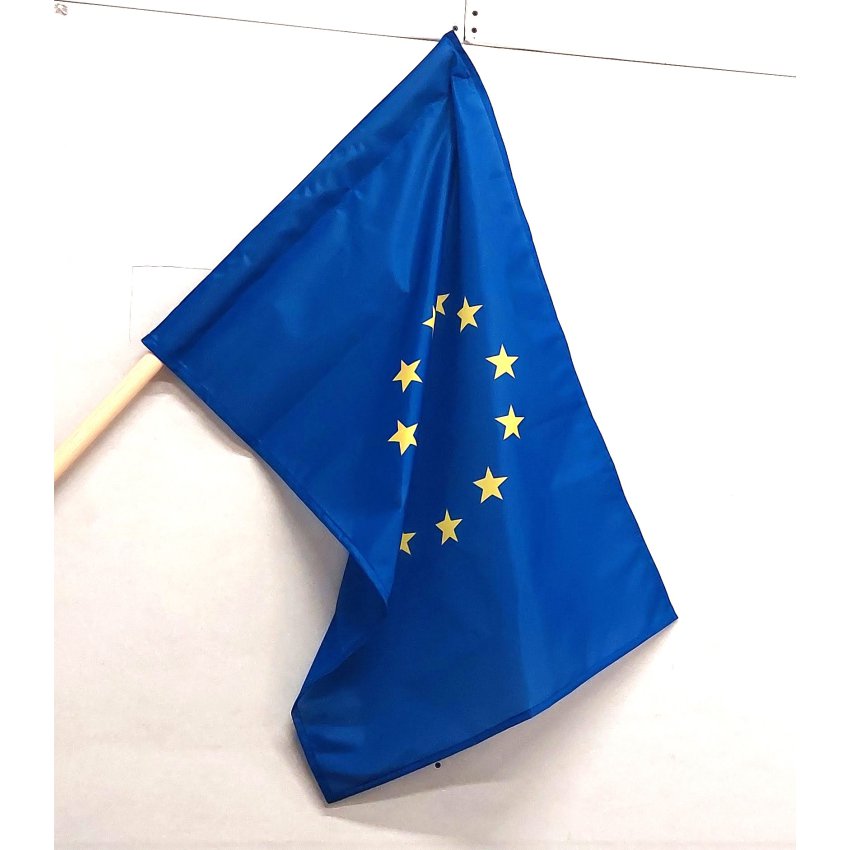 Flaga Unii Europejskiej na drzewiec