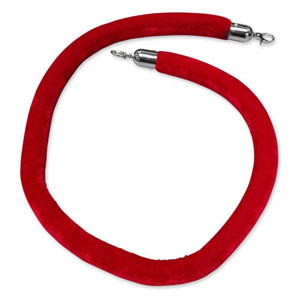 Red Rope For Silver Post